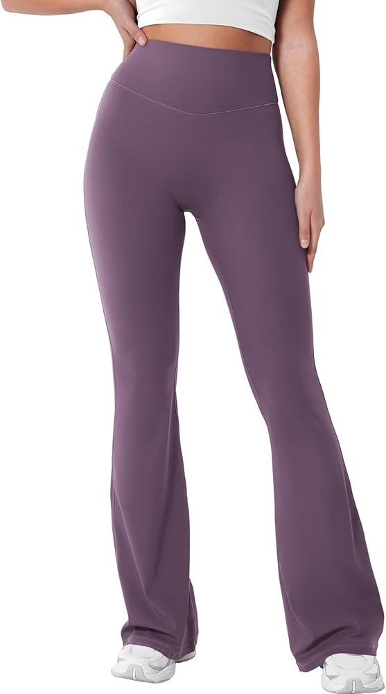 YEOREO Women's High Waist Flared Yoga Leggings | Amazon (US)