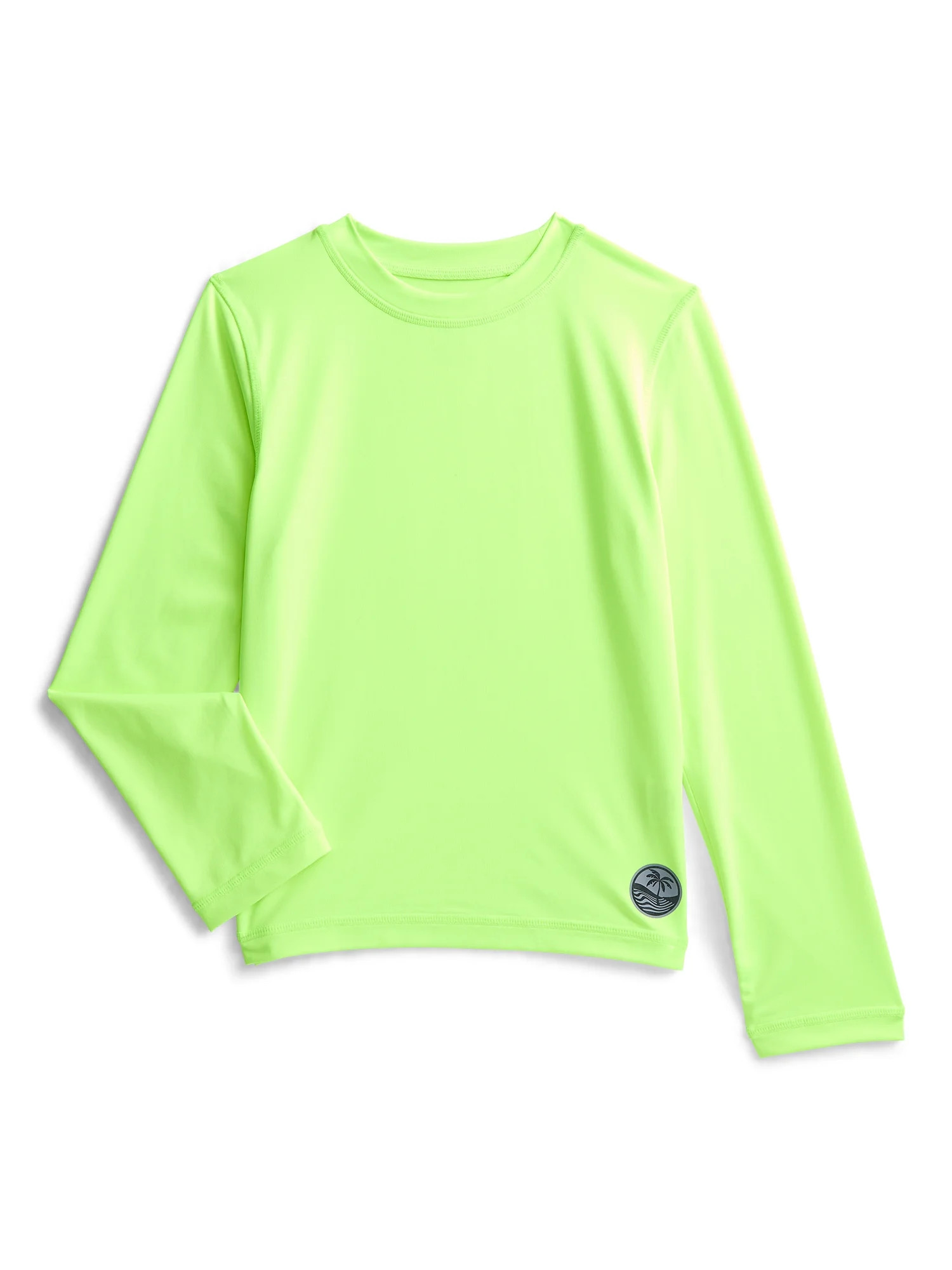 Wonder Nation Boys Rash Guard with Long Sleeves, Sizes 4-18 & Husky | Walmart (US)