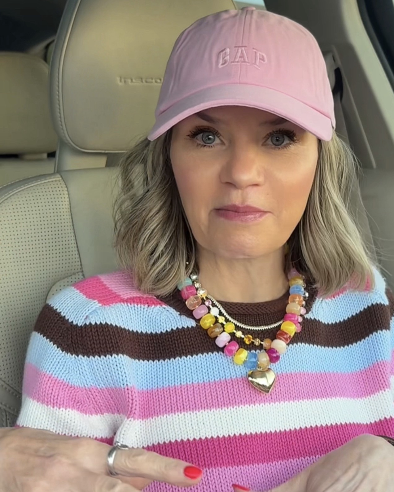 This necklace is one of my most asked-about pieces! I own it in several colors, but this multicolored one is my favorite. It’s affordable, easy to style, and goes with everything—linked for 

#LTKdayinmylife #LTKootd #LTKMothersDay