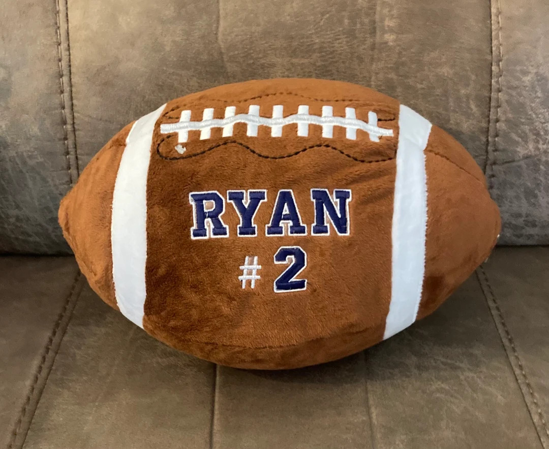 Personalized stuffed football | Etsy (US)