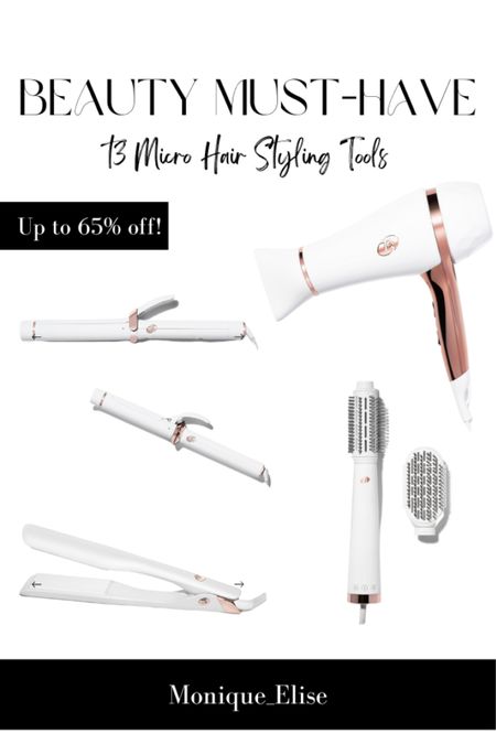 Beauty Hairstyling Tools from T3 Micro up to 65% off! 

Code: T3LTK20

#hair #beautytools #haircare 

#LTKSale #LTKbeauty #LTKunder100