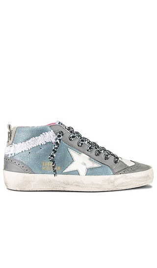 Mid Star Sneaker in Light Blue, Light Grey, White, & Ice | Revolve Clothing (Global)