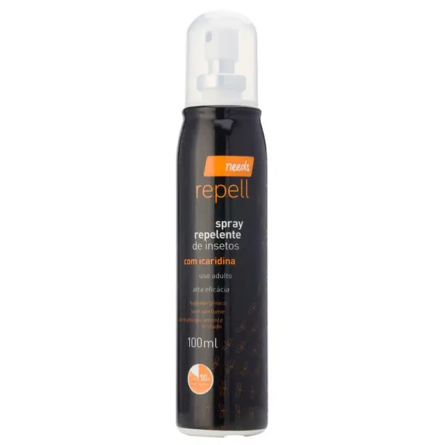 Repelente Spray Adulto Needs com Icaridina 100ml | DrogaRaia (BR)