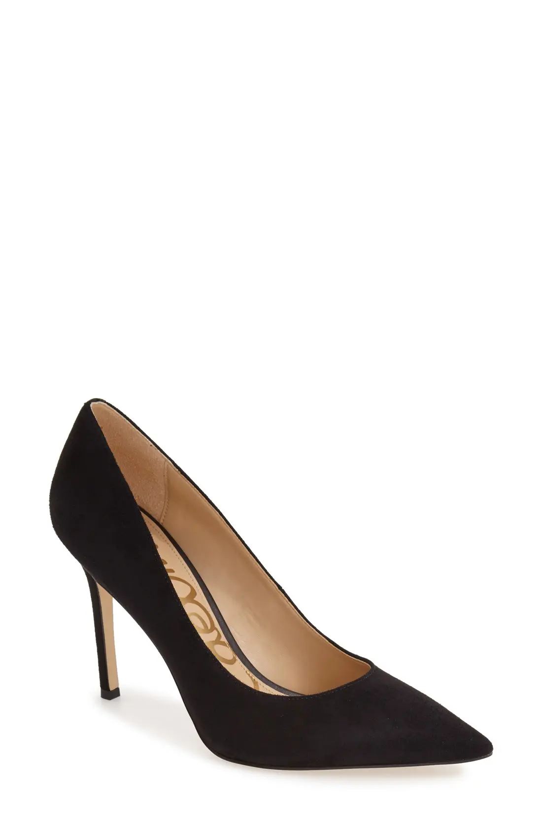 Women's Sam Edelman Hazel Pointed Toe Pump, Size 9.5 M - Black | Nordstrom