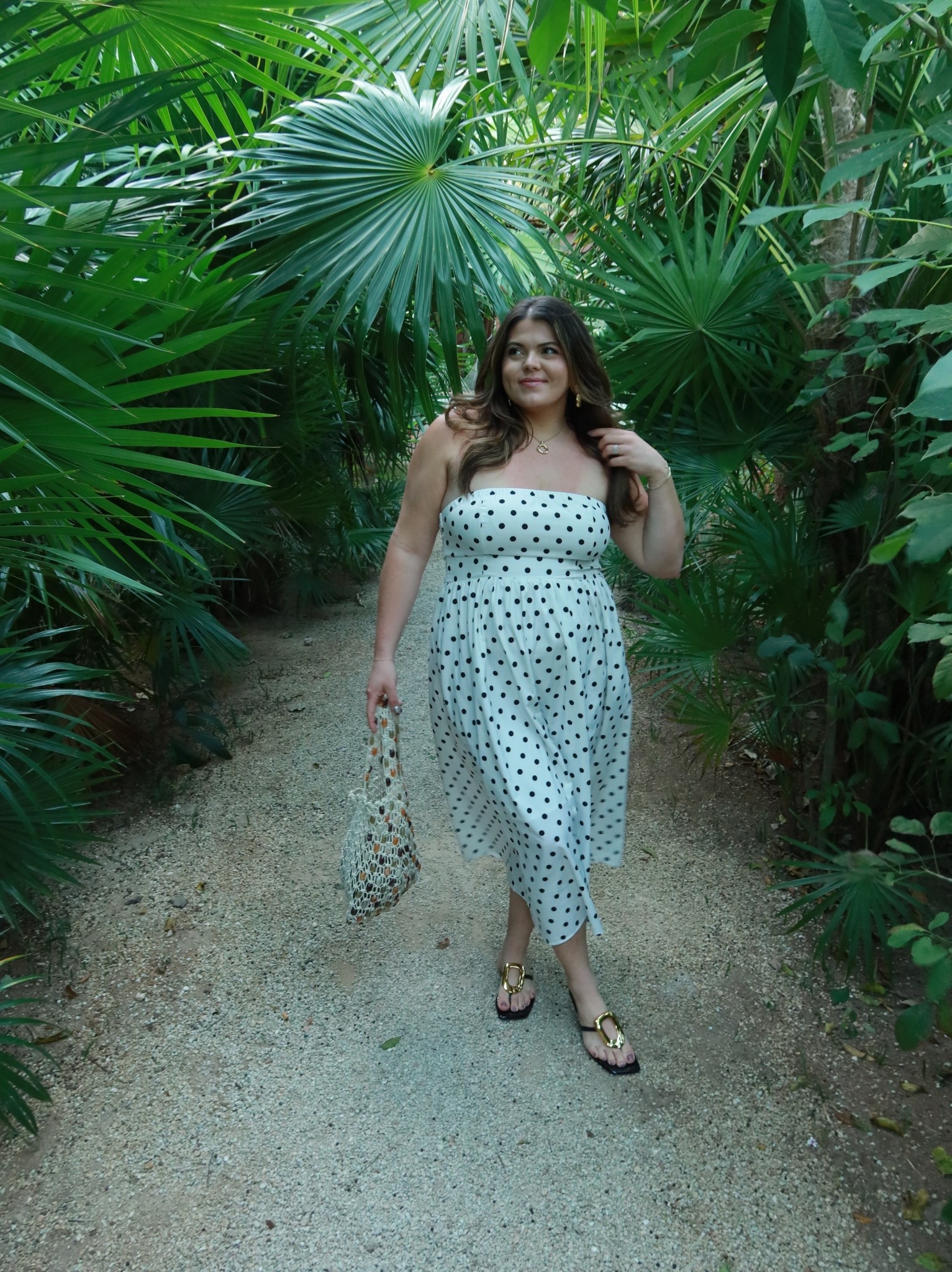 Amazon polka dot dress I’m wearing to dinner on vacation! 

Spring / summer, maternity, bump friendly, midsize, size 14, resort wear, spring break

#LTKootd #LTKTravel #LTKMidsize