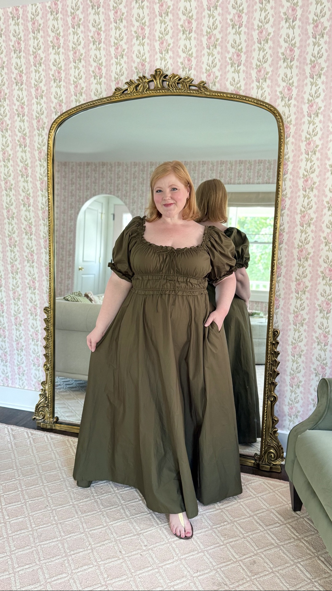 Trying on the new Sydnee Dress from Worth Collective in the size 1X! This brand specializes in feminine, romantic dresses in sizes xs-3X with maternity and nursing-friendly options too! Definitely a brand to check out if you also like Ivy City Co and Jessa Kae dresses. Please note that they do not offer returns (exchanges only). 

Baby shower dress, pregnancy announcement photoshoot dress, gender reveal dress, maternity dress

#LTKootd #LTKBump #LTKPlusSize