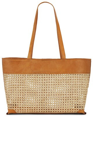 Ibiza Tote in Brown | Revolve Clothing (Global)