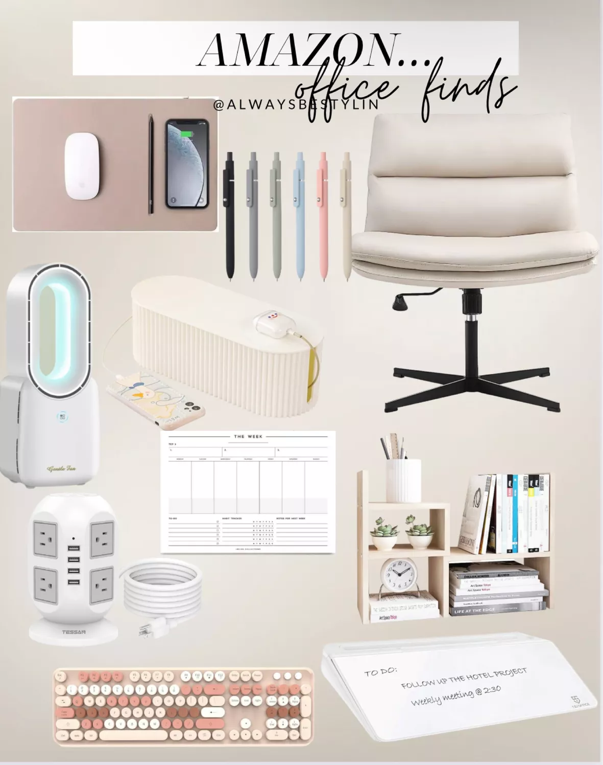 Office Essentials: Must-Haves To Work In Style