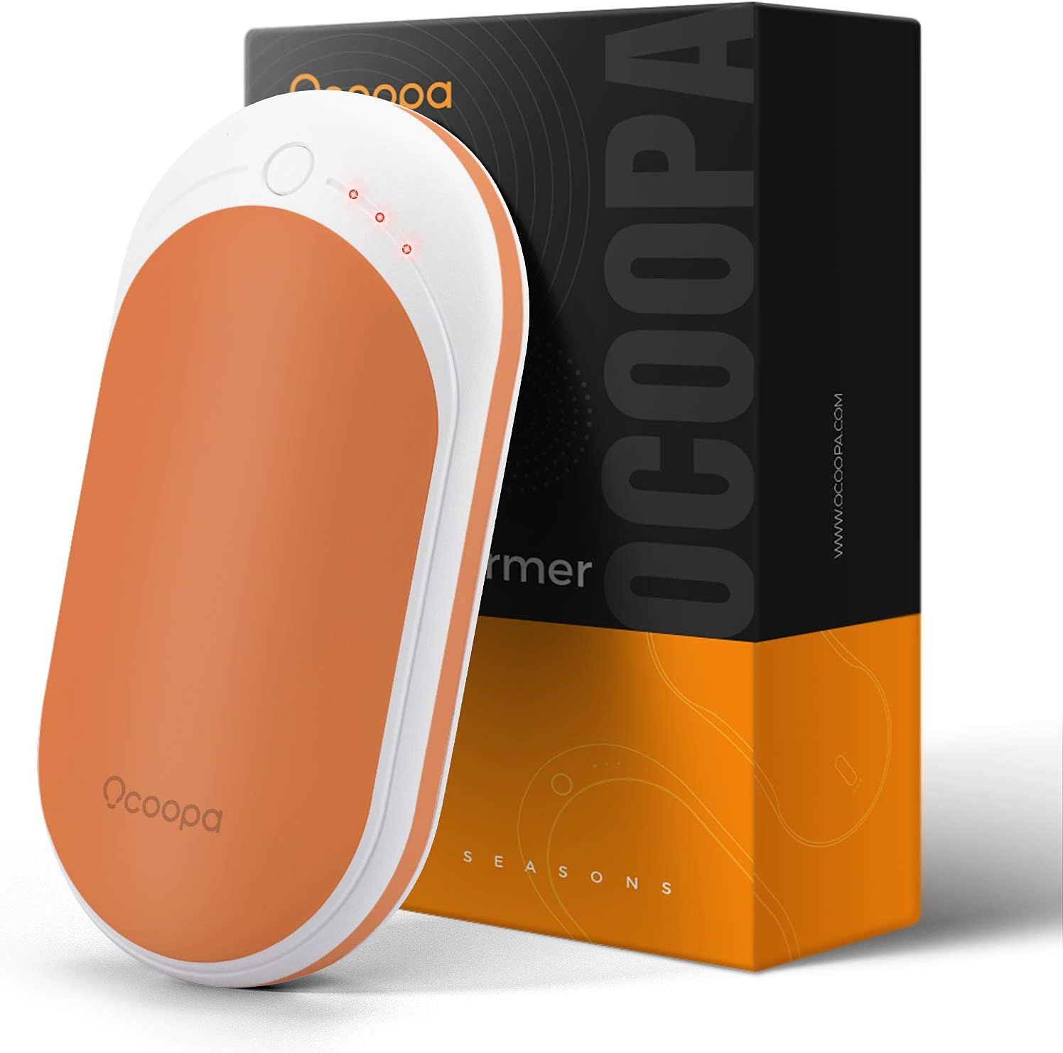 OCOOPA Hand Warmers Rechargeable, 5200mAh Electric Portable Pocket Hand Warmer/Power Bank, Great ... | Amazon (US)