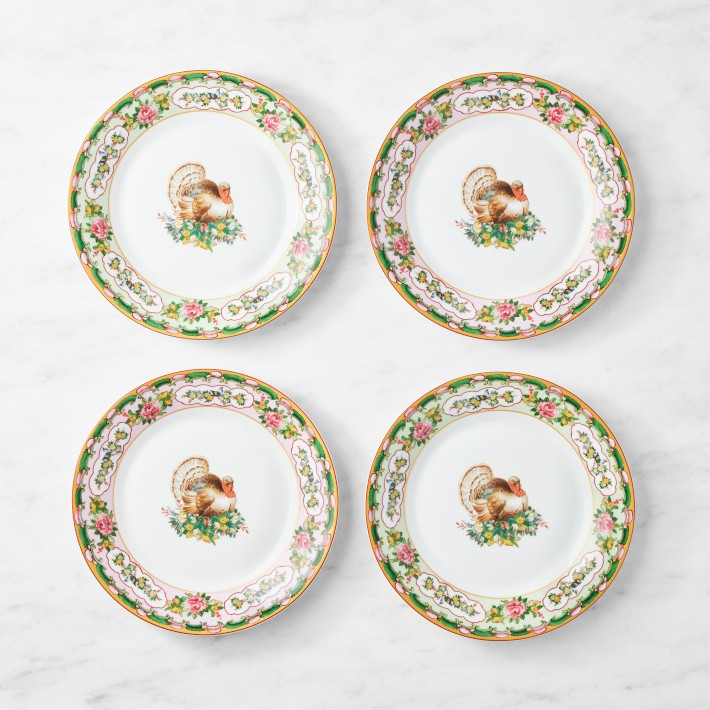 Famille Rose Turkey Salad Plates | Williams-Sonoma