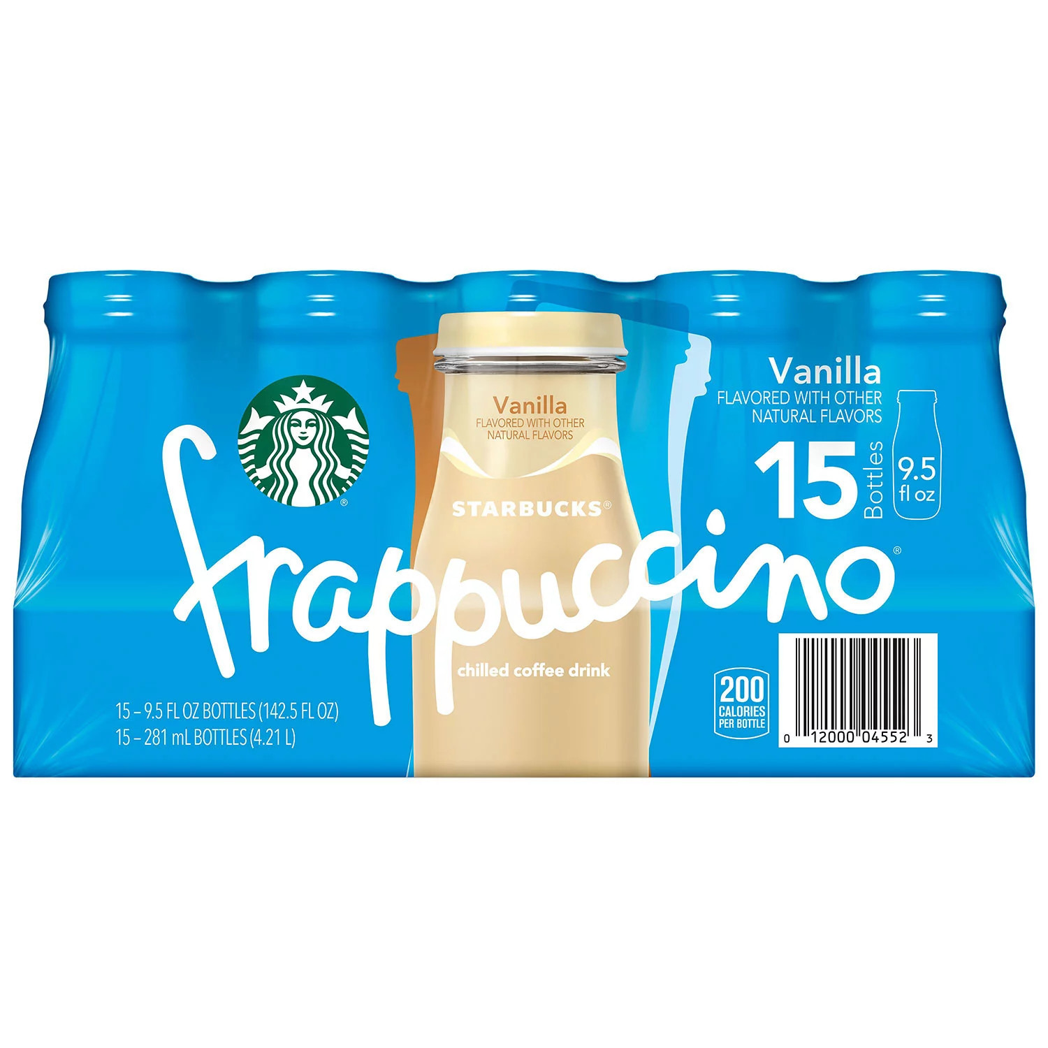Starbucks Frappuccino Vanilla Coffee 9.5 fl. oz., 15 pk. | Sam's Club