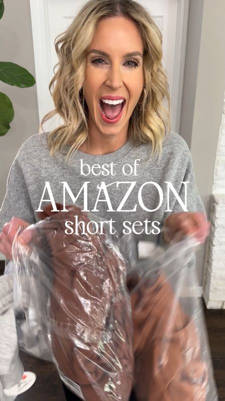 In love with these Amazon short sets to keep you stylish all spring and summer! 

Designer inspired short set / vacation set