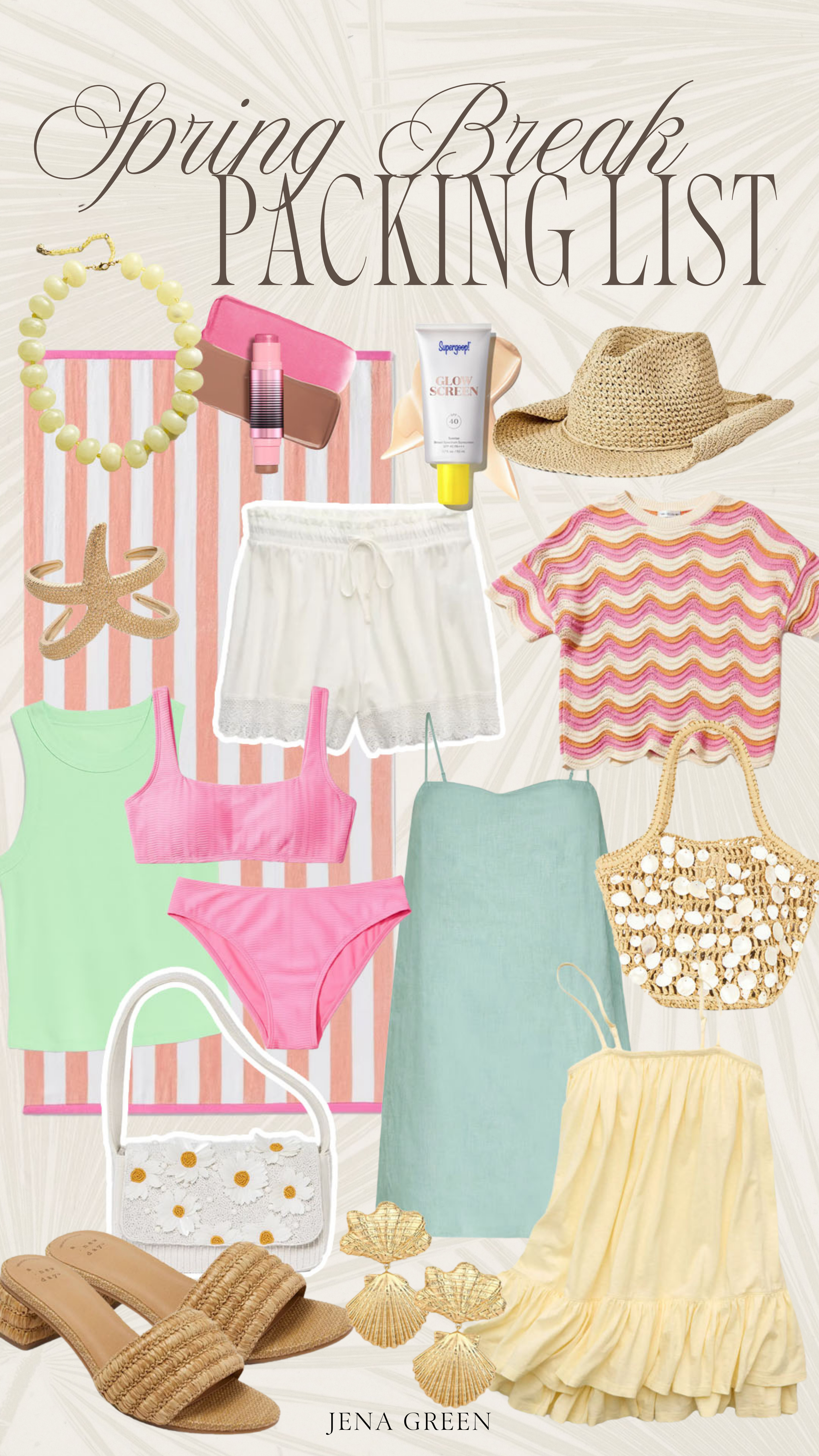 Spring Break Packing List | Spring Break Fashion | Spring Break Looks | What to Wear for Beach Vacation | Beach Vacation Outfits 

 #LTKootd #LTKSeasonal #LTKTravel