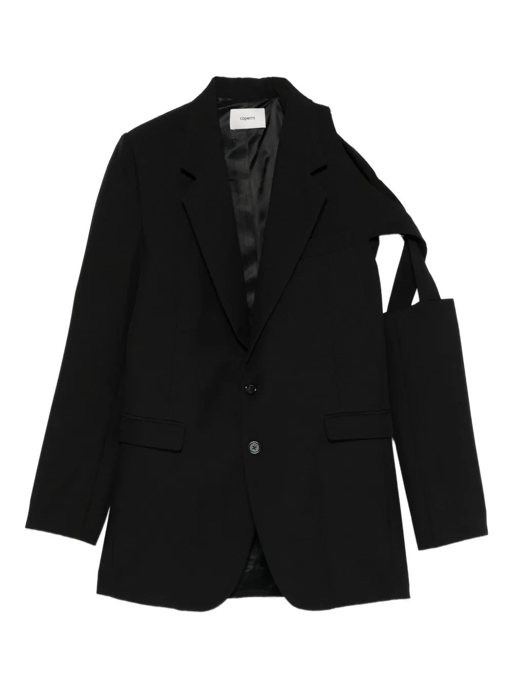 Coperni cut-out blazer - Black | Farfetch Global