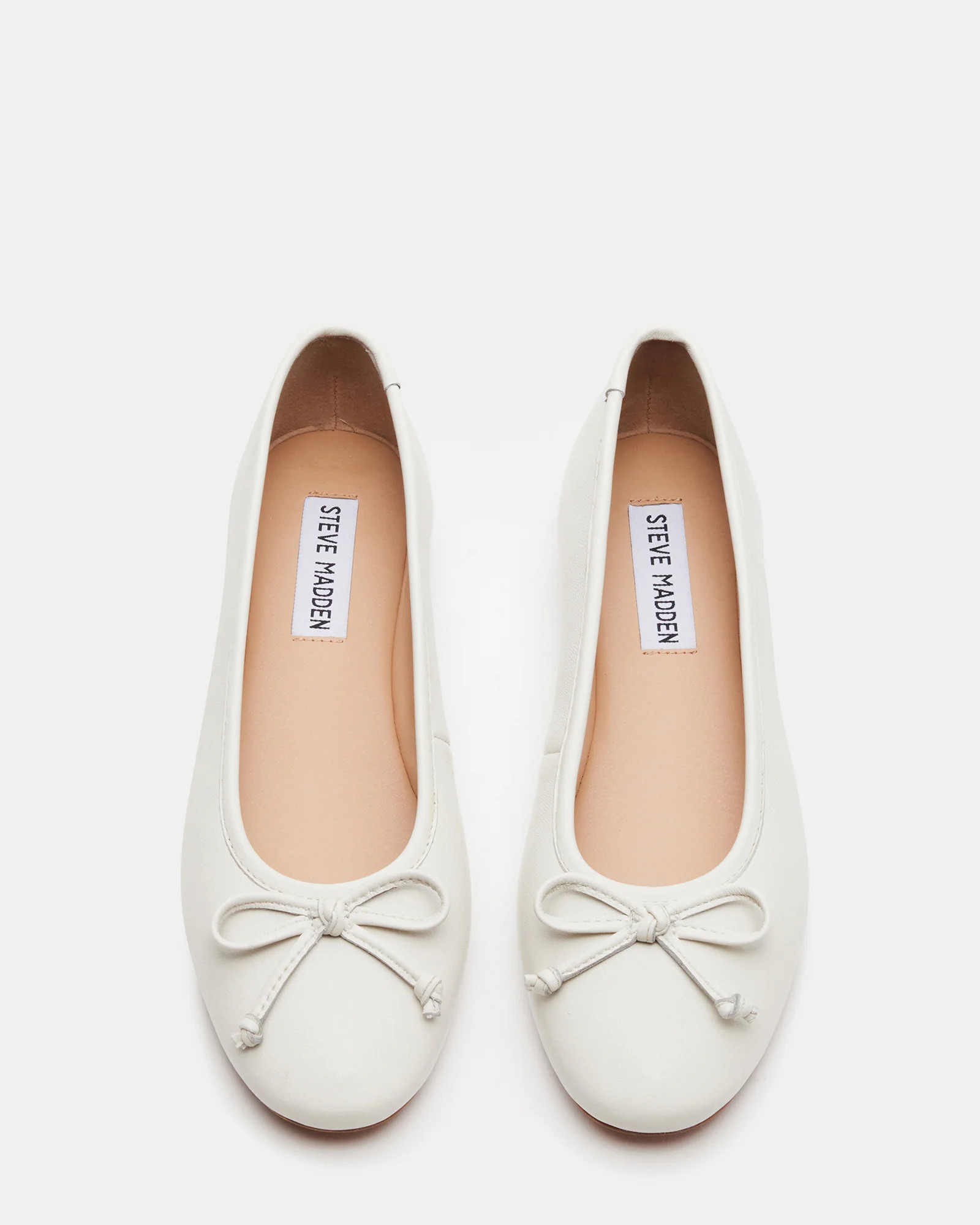 VIXEN Bone Leather Ballet Flat | Women's Flats | Steve Madden (US)