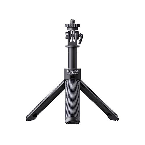 Insta360 Mini 2-in-1 Tripod, Lightweight Selfie Stick and Tripod, Compatible with Insta360 Ace/GO/Link/X Series, Black | Amazon (US)