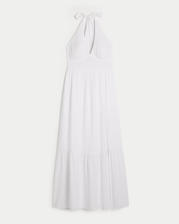 Halter Midi Dress | Hollister (US)