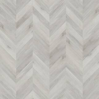 Lifeproof Champagne Beach Wood 12.01 in. W x 28.28 in. L Click Lock Chevron Luxury Vinyl Plank Fl... | The Home Depot