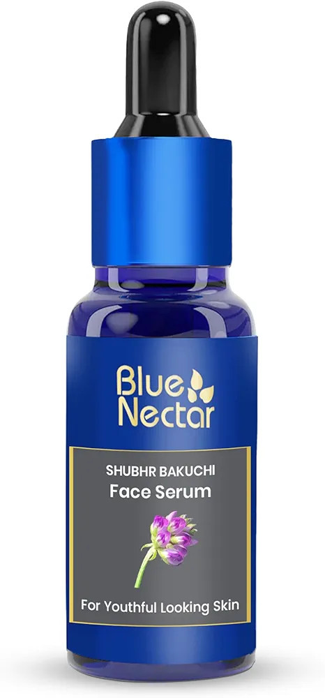 Blue Nectar Bakuchiol Serum for Face with Babchi Oil Extract | Ayurveda Retinol Free Serum for Ag... | Amazon (US)