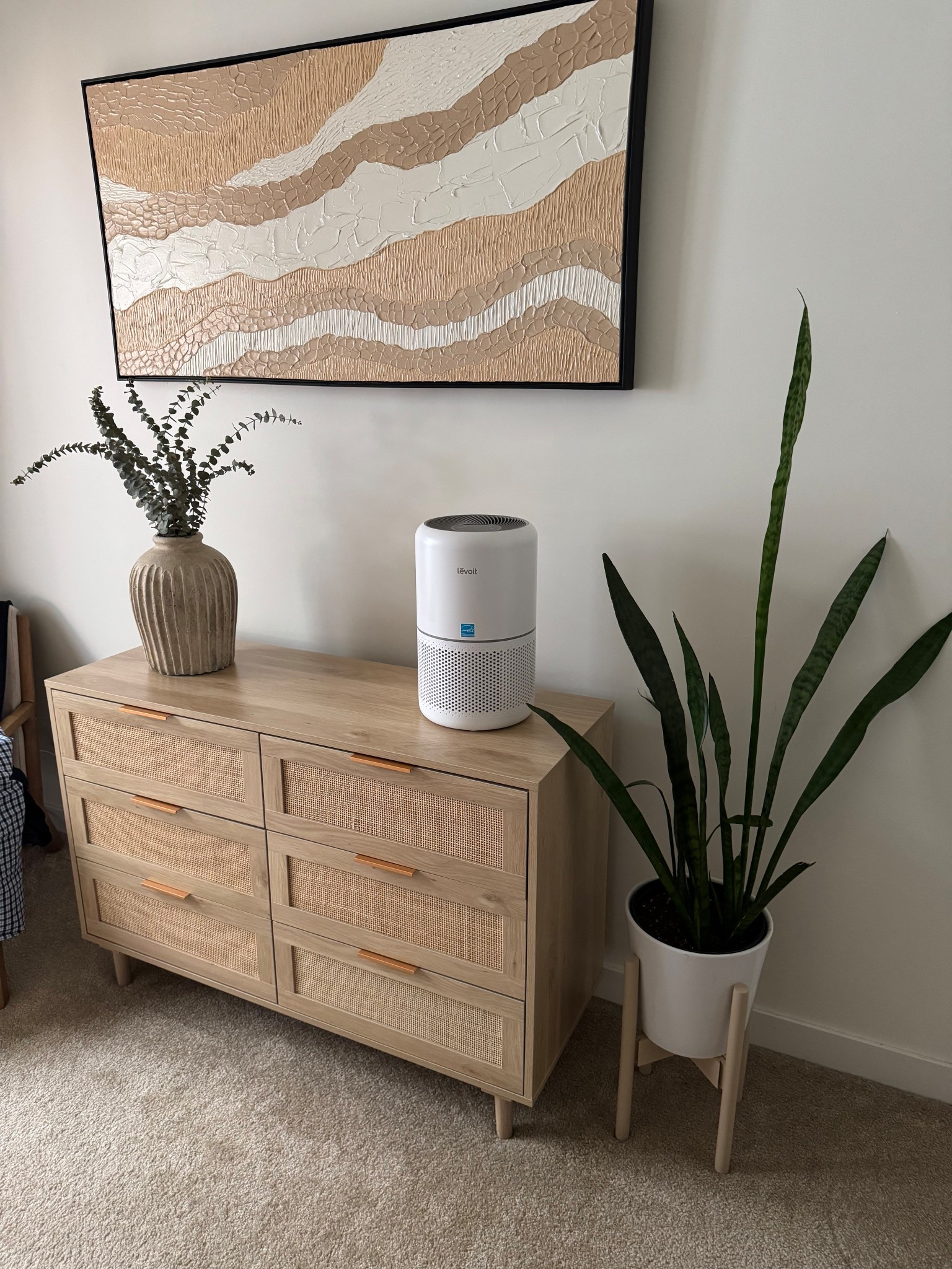 Affordable dresser from Amazon! Our air purifier makes this not so aesthetic 🤣 but hey I’m always function over aesthetics in this house!!  

#LTKHome #LTKU #LTKWatchNow