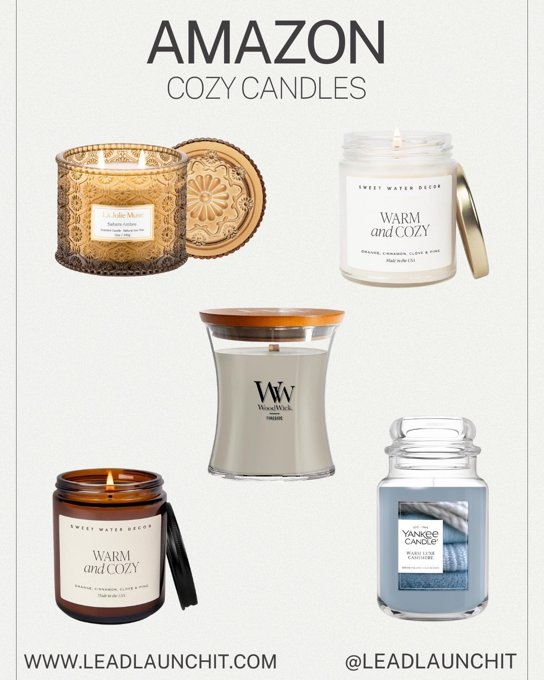 POV: your house smells like a luxury winter lodge 🕯️✨
These Amazon cozy candles are elite — warm, inviting, and perfect for holiday hosting, night-in vibes, or gifting 🎁

🔥 Crackling wood wicks
🤍 Clean + cozy scents
🏡 Makes your home feel instantly elevated

Linked in my LTK + Amazon Storefront — don’t wait, these always sell out 🤍

#AmazonFinds
#AmazonHome
#CozyHome
#HomeEssentials
#AmazonMustHaves