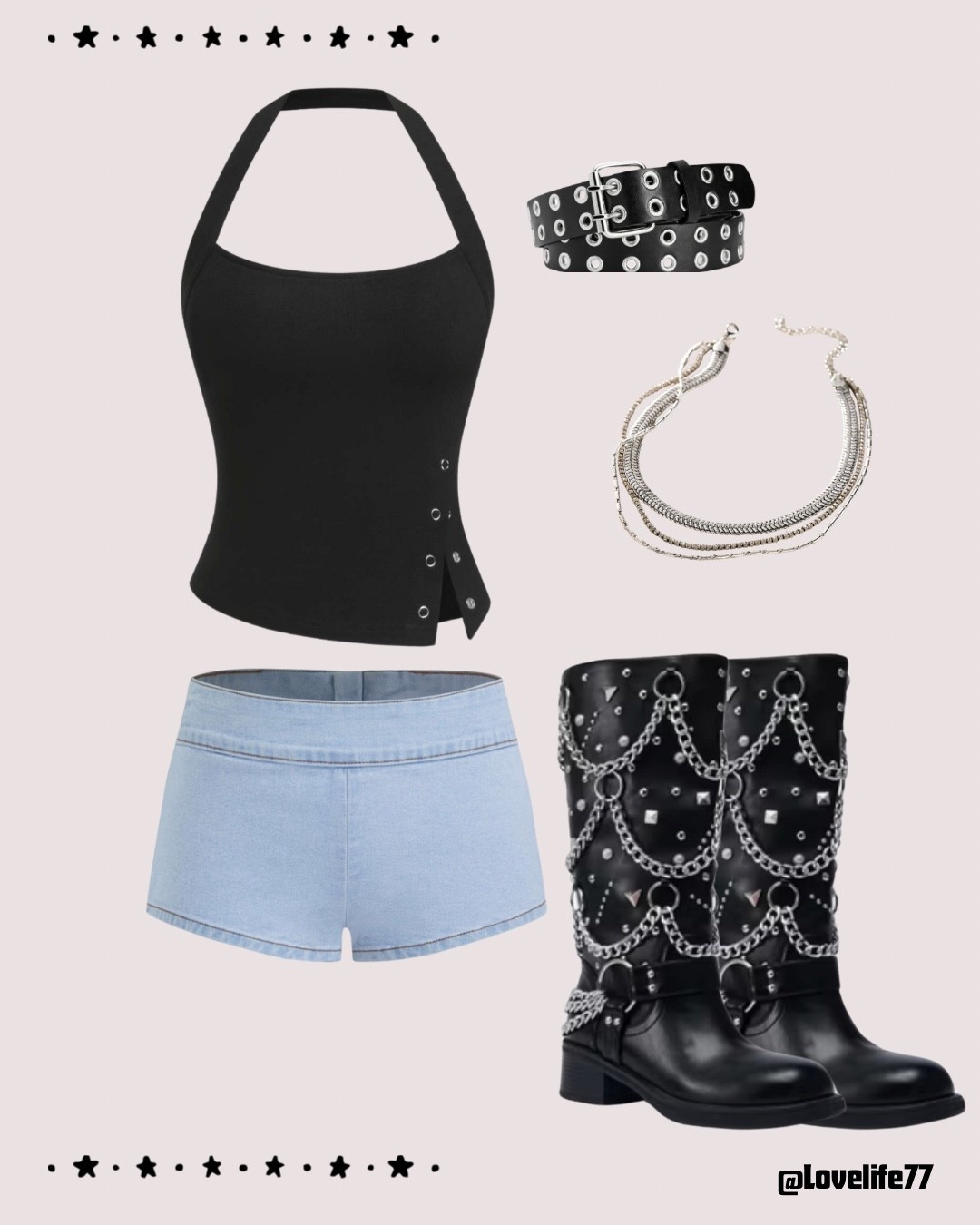 Channeling my inner heartbreak anthem in this grunge fit 🎶🖤 #TateMcRaeVibes 