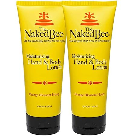 The Naked Bee Orange Blossom Honey Hand and Body Lotion, 6.7oz - 2 Pack | Amazon (US)