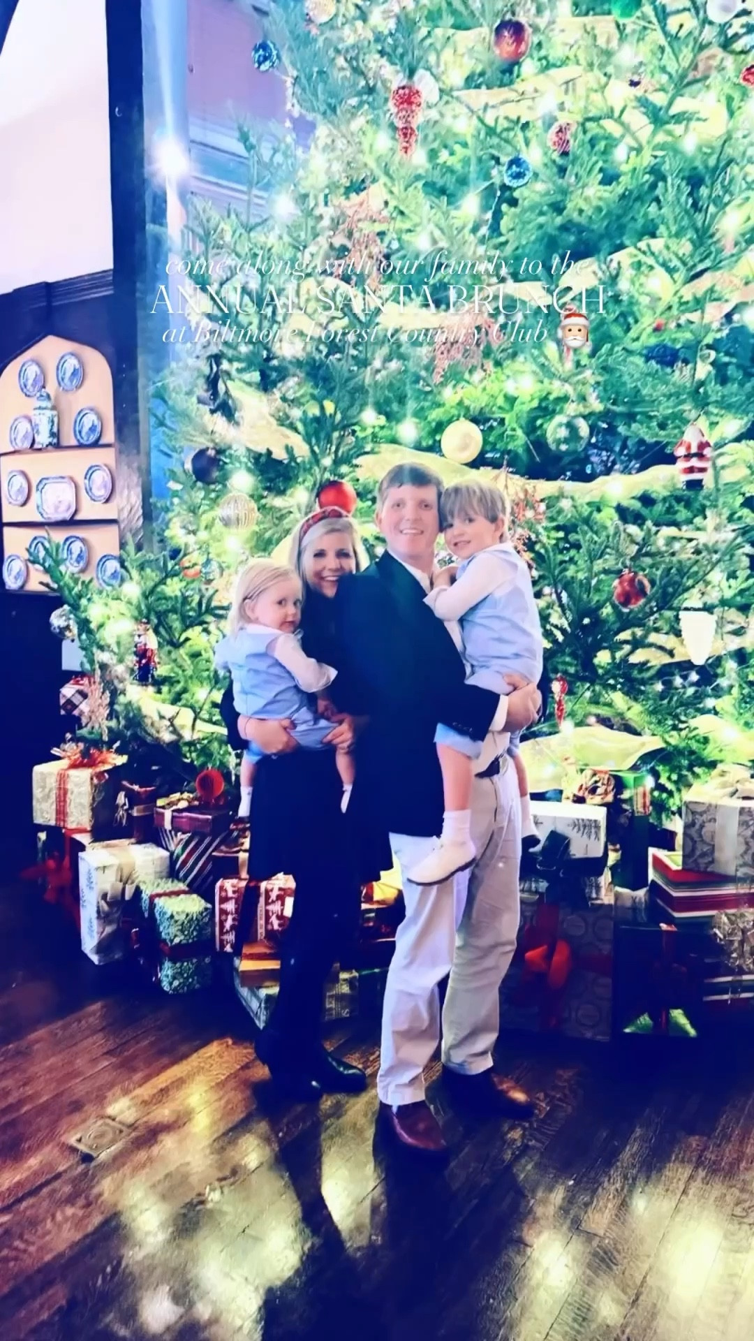 🎶🎅🏻🛷 Here comes Santa Claus… right down Santa Claus Lane 🦌🤶🏻🎶 Hearts just overflowing with joy this time of year for all that the Lord is doing 🌟 and had the absolute most wonderful time at Biltmore Forest Country Club yesterday at the annual Santa Brunch 🍽️☕️🍪🍫 with our little Santa babies 🤱❤️👶🏼 and my precious parents!! 🫶🏽✨ It truly is the most wonderful time of the year!! 🎄🕯️ #santabrunch #bfcc #biltmoreforestcountryclub #biltmoreforestsantabrunch #santabrunch2025 #christmastraditions #magicalmemories #christmasmagic 

| Motherhood | Stay at Home Mom | Joyful Motherhood | Faith | Baby and Toddler Days | Boy Mama x 2 | SAHM | These are the Days | Full Hands Fuller Hearts | December Memories | Holiday Season with Littles | Christmas with Littles | Christmas Traditions | The Most Wonderful Time of the Year | Christmas Season | Brunch with Santa | Santa Visit 2025 | Family Christmas Traditions | Biltmore Forest Country Club Santa Brunch | BFCC 

…

#emilysayswes #judsoncarpentermabry #levirhettmabry #familyoffour #mommyblogger #stayathomemommy #boymamax2 #mommyblogger #sahm #thesearethedays #decembermemories #christmastime #LTKChristmas #LTKHoliday #LTKfamily #LTKBaby #LTKToddler @shop.ltk

#LTKHoliday #LTKKids #LTKBaby