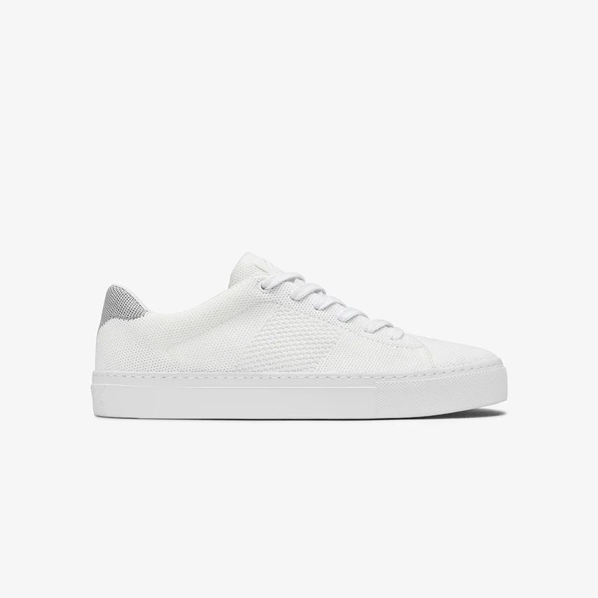 The Royale Knit - White/Grey | Greats.com