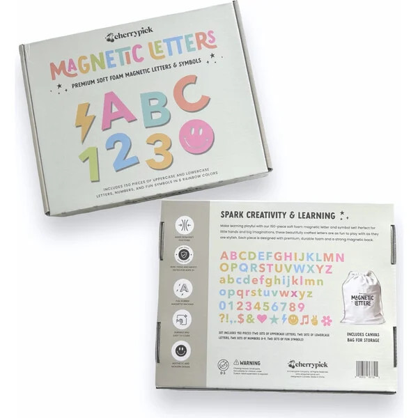 Magnetic Letters, Rainbow | Maisonette