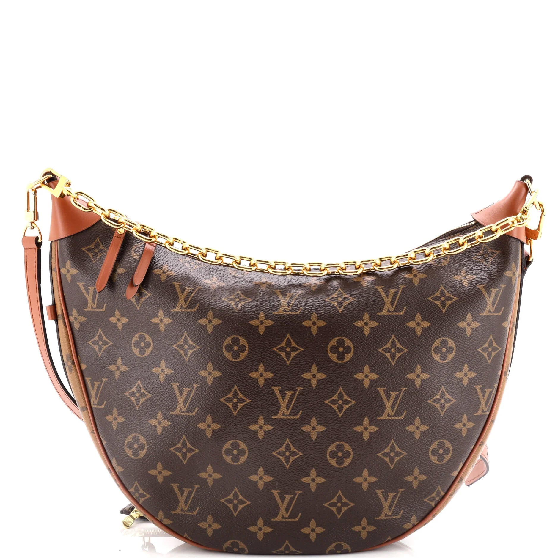 Loop Hobo Reverse Monogram Canvas | Shop Simon