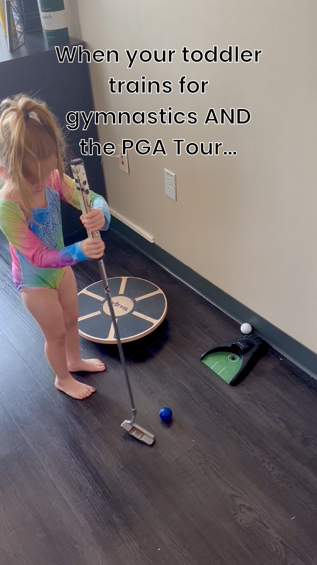 Just your average day of toddler gymnastics + helping Daddy practice his putt!
Finley’s leotard is the cutest—and yes, she insisted on helping with Daddy’s automatic putting cup.
Linking both because this Father’s Day gift? Fun for everyone.”

Leotard + Putting Cup linked on LTK!

#FathersDayGift #ToddlerLife #MomLife #GolfDad #GirlDad #GymnasticsGirl #AmazonFinds #LTKgifts

#LTKKids #LTKMens #LTKFamily