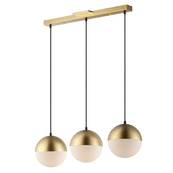 Kaelyn 3 - Light Kitchen Island Globe LED Pendant | Wayfair North America
