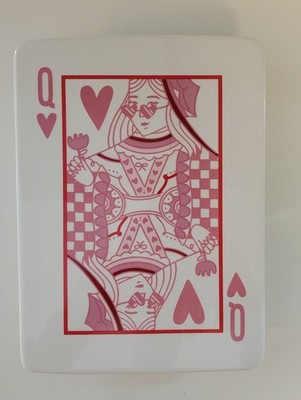 Target Bullseye Playground Valentines Day 2026 Queen Of Hearts Card Serving Tray | eBay US