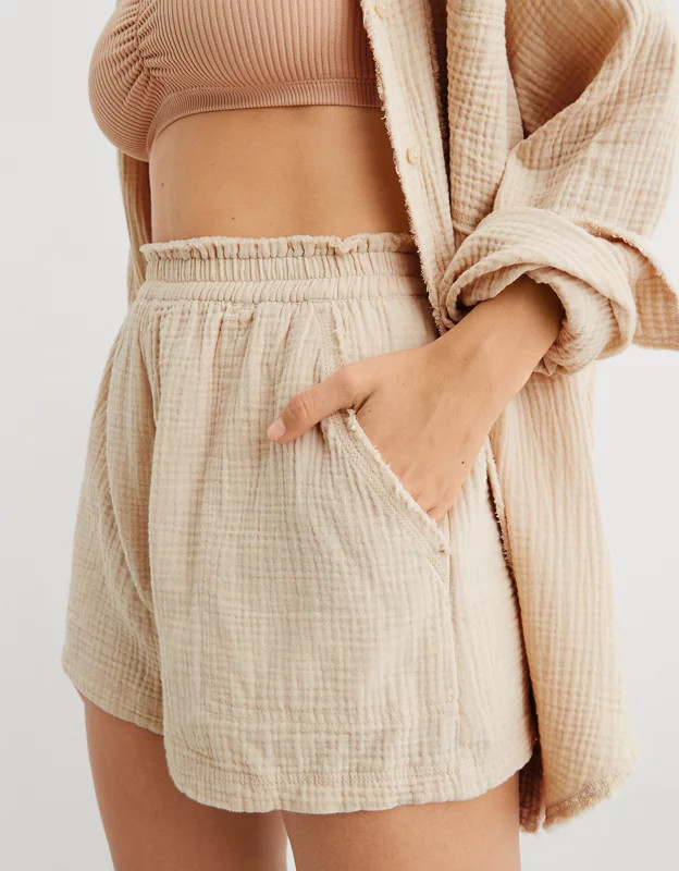 Aerie High Waisted Pool-To-Party Short | Aerie