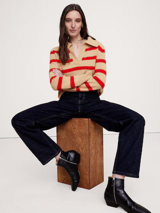 Cashmere Rugby Sweater Polo | Banana Republic (US)