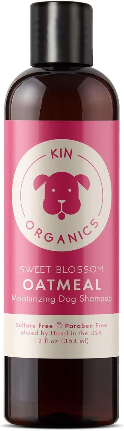 kin organics Rose+Clove Organic Dog Shampoo, 12oz | Amazon (US)