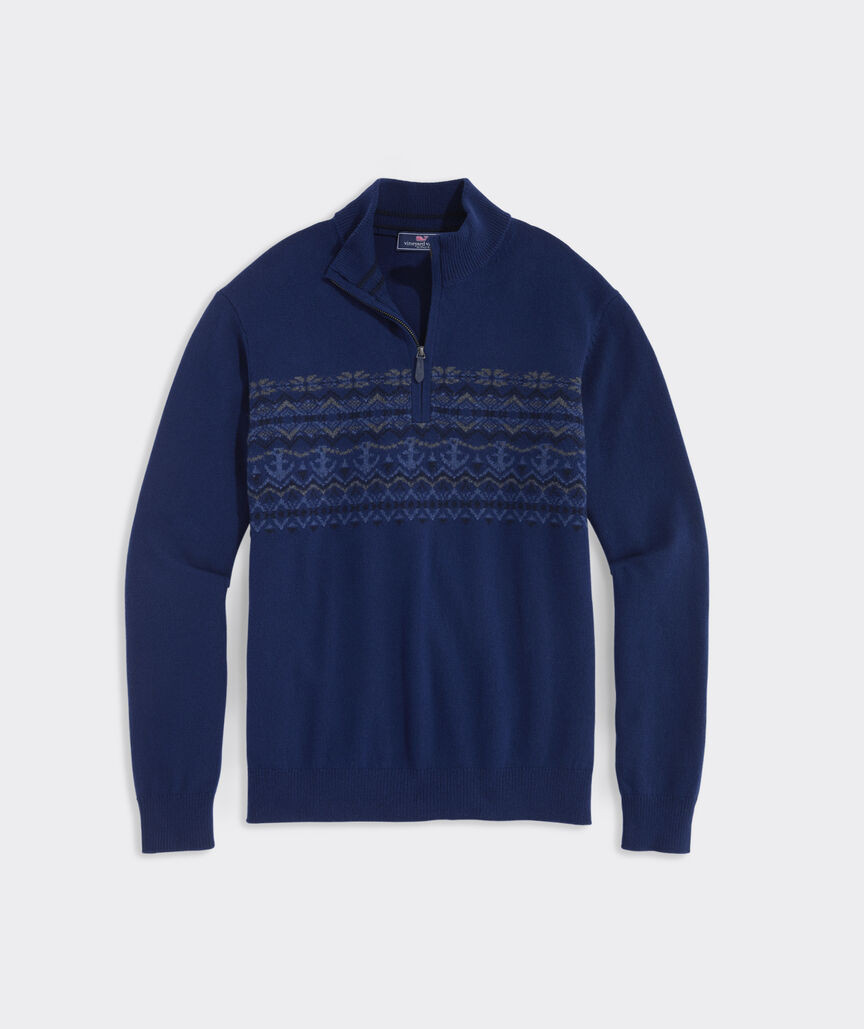 Fair Isle Quarter-Zip | vineyard vines