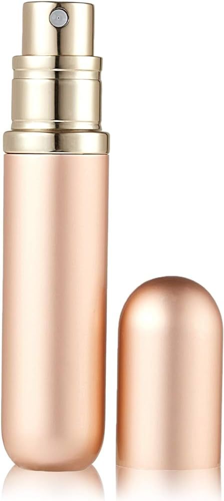 Refillable Portable Mini Perfume Atomizer for Travel, 5ml Luxury Empty Leakproof Pump Perfume Spr... | Amazon (US)