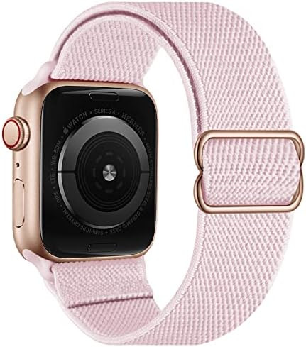 OXWALLEN XL Stretchy Elastic Adjustable Bands Compatible with Apple Watch 8/7 41mm 38mm 40mm, Nyl... | Amazon (US)