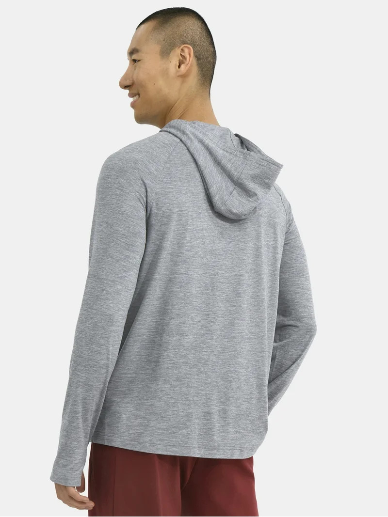 Athletic Works Mens Butter Soft Zip Hoodie, Sizes-S-3XL | Walmart (US)