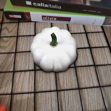 10pcs/set Halloween White Artificial Pumpkins Fall Thanksgiving Decor | Walmart (US)