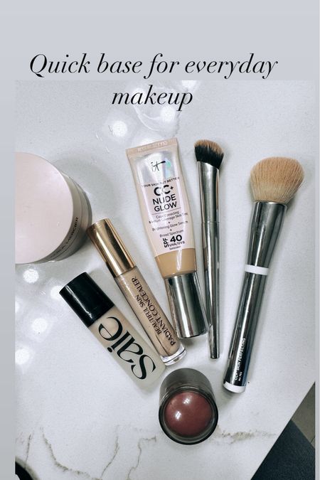 Quick and simple base makeup 
Sephora sale 
Natural makeup over 40 

#LTKbeauty #LTKxSephora #LTKsalealert