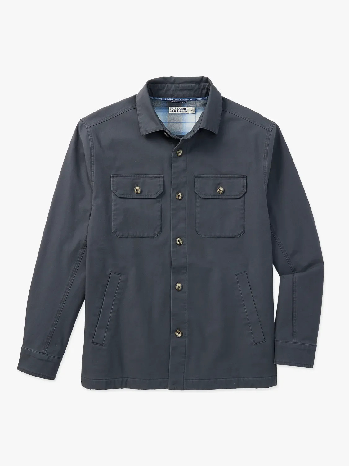 Montauk Shirt Jacket | Vintage Black | Fair Harbor