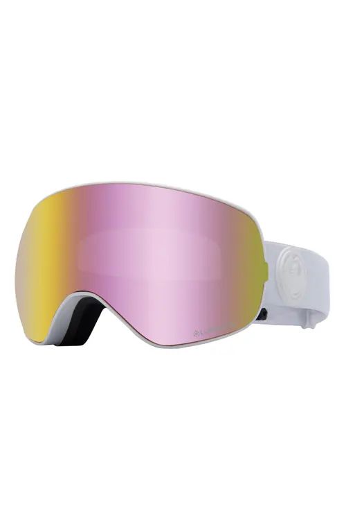 DRAGON X2 72mm Snow Goggles in Whiteout Llpinkion Lldksmk at Nordstrom | Nordstrom
