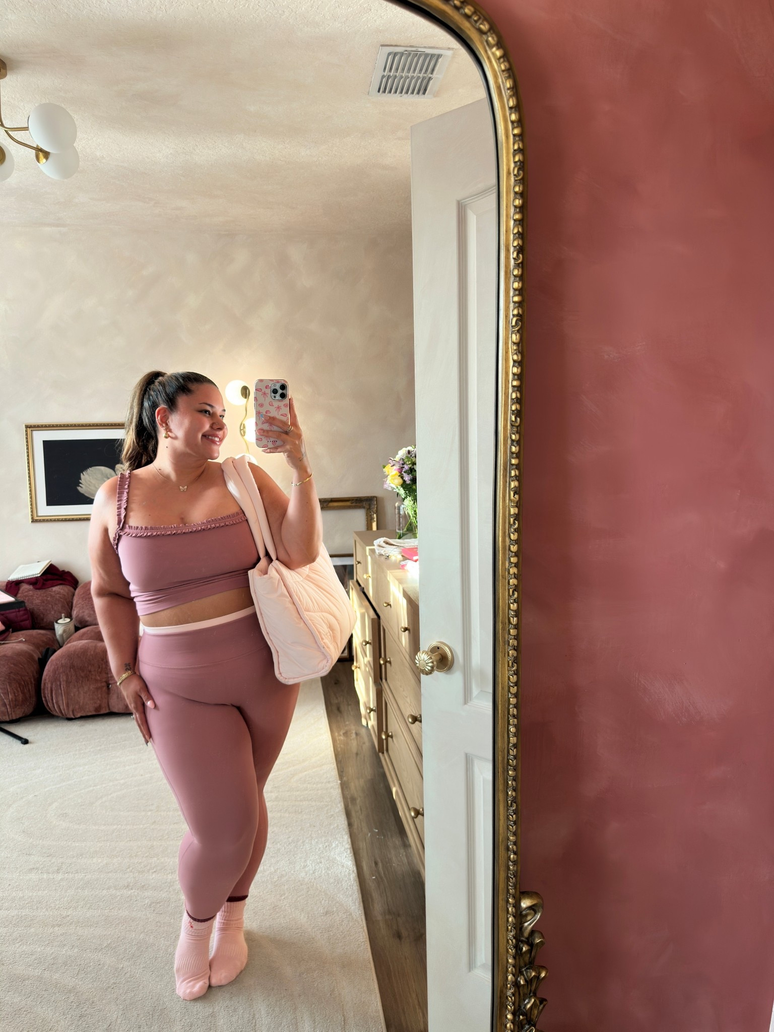 Pilates Princess outfit for my 25th class 🎀✨ wearing size XL in both!

#LTKMidsize #LTKfitnessgoals #LTKActive