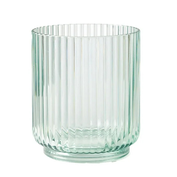 Better Homes & Gardens Acrylic Ribbed Short Tumbler Sage, 15 oz | Walmart (US)