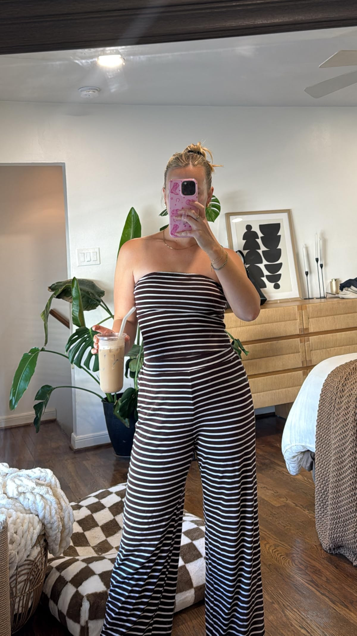 Matching two piece comfy set | perfect for work from home and transitioning to fall. Wearing small. 

 #LTKFindsUnder50