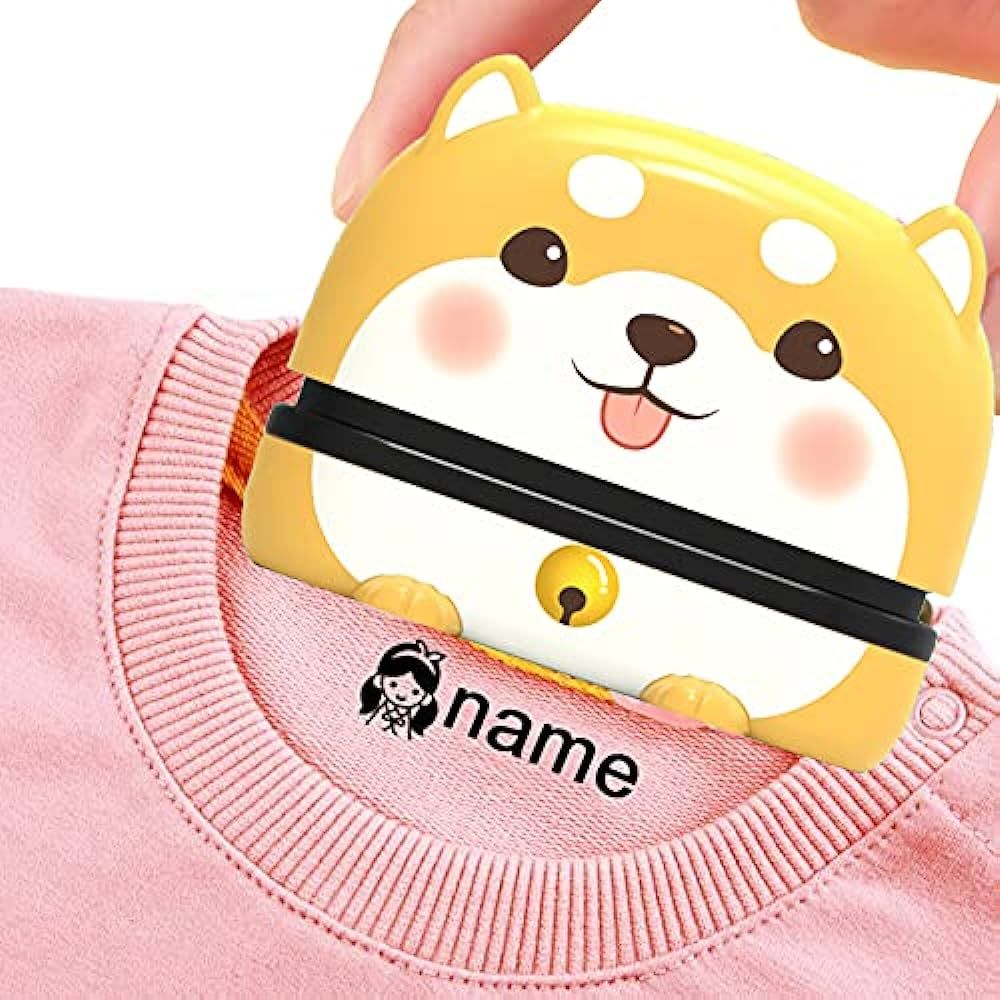 Name Stamp for Clothing Kids,Custom Name for Baby Student Clothes Chapter Cartoon Children's Seal... | Amazon (US)