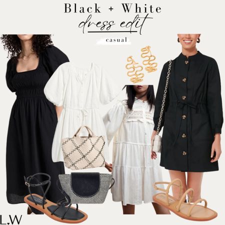 Black + White dress edit 🤍🖤